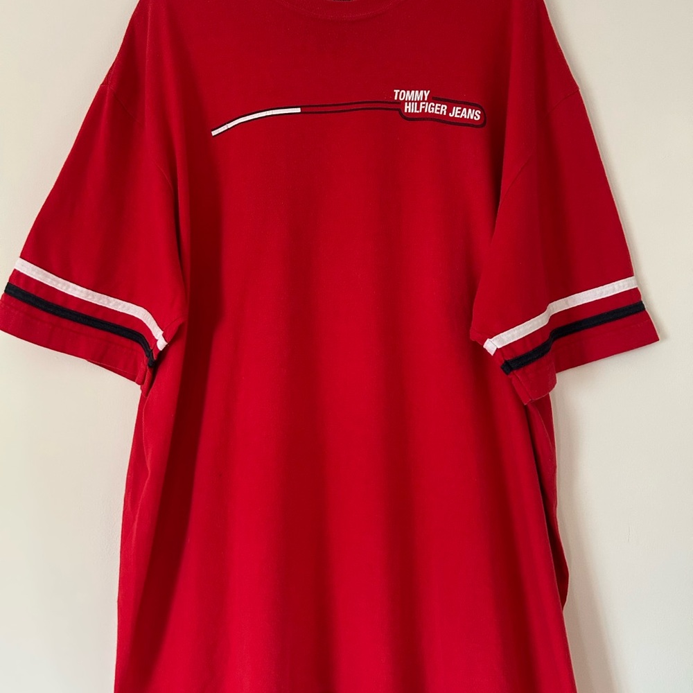 Tommy Hilfiger Red Men's Shirt